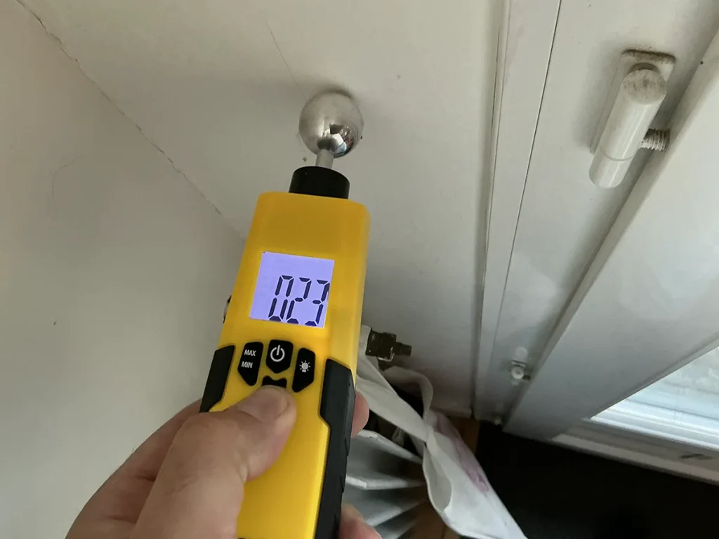 Mesure du taux d'humidité - LRG Expertises - Lot-et-Garonne